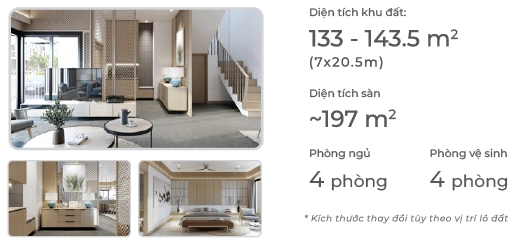 NHÀ PHỐ VƯỜN TH2